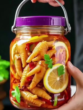 酸辣柠檬无骨鸡爪,这价到手一罐2斤装,好吃划算!料超足每一个个头肥美肉厚Q弹有嚼劲,酸酸辣辣的超好吃!#三只松鼠#酸辣无骨鸡爪#太好吃了#超便宜超划算#柠檬无骨鸡爪 @DOU+小助手 @DOU+上热门