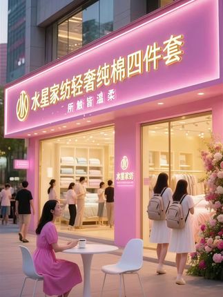 水星家纺纯棉四件套 ,挖到睡眠的“轻奢密码”!水星家纺四件套,纯棉面料透气不闷,精致提花让床品告别单调,轻奢感藏在每道针脚里。每晚盖着它,像被优雅环抱,晨起都舍不得离开这温柔乡 。,水星家纺又赢麻了!#床上四件套 #刺绣工艺 #高端床品 #床上用品 #柔软亲肤