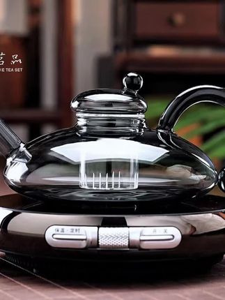北鸥轻奢大肚福鼠壶电陶炉家用保温煮茶器耐热加厚养生壶让你有一种享受人生的高级感#电陶炉煮茶#茶壶 #茶壶茶具
