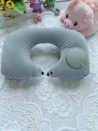 超值【6·9抢!】按压折叠充气U型枕柔软亲肤小巧便携旅行必备复合枕#充气u型枕 #充气u型枕旅行便捷 #u型枕 #充气u型护颈枕