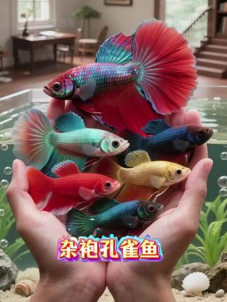 **新手逆袭神器!**🔥 被娇贵鱼虐到崩溃?杂袍孔雀鱼堪称“水族小强”!耐温差、不挑食,自来水直接养,三天不喂照样活蹦乱跳!繁殖力爆表,生崽像下“小鱼雨”,低成本就能实现“鱼满为患”的成就感! #观赏鱼#杂袍孔雀鱼 #鱼缸里的大自然 #养鱼日记 #轻松养鱼