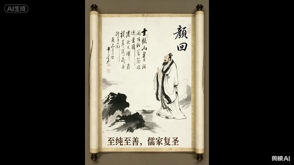 颜回:安贫乐道的千古第一贤人#中华上下五千年 #儒家思想 #儒家#颜回 #历史故事