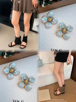 #罗马风 #凉靴 #凉鞋 #时髦精 #哎呦喂你鞋真好看
