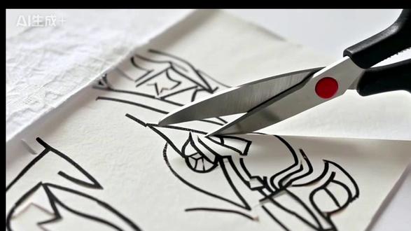 洪泽湖博物馆剪纸教学系列-第一期#洪泽湖博物馆