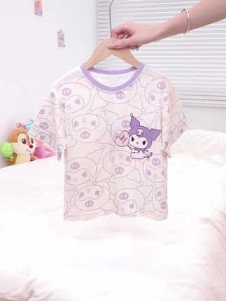 来看看暑假在家穿的卡通睡衣吧~#儿童家居服 #儿童睡衣 #面料柔软舒适 #高品质童装