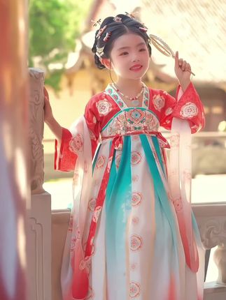 #汉服之美在华夏 #女童汉服 #古装小美女 #国风古韵 #骗你生女儿 @DOU+小助手 @热点助手
