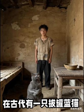 在古代有一只拔罐蓝猫到底有多爽