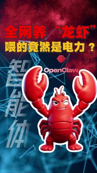 全网养“龙虾”,喂的竟然是电力? #openclaw #ai #龙虾 #token #电力