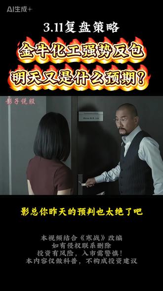 3.11复盘,金牛强势反包涨停,明天什么预期? #A股 #股票 #股民 #财经