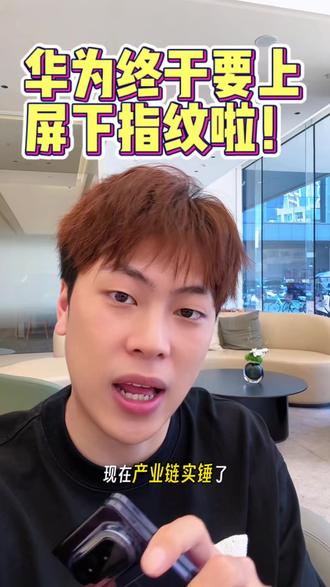 华为终于要上屏下指纹啦#华为PuraXMax #华为大阔折 #鸿蒙操作系统 #HarmonyOS6