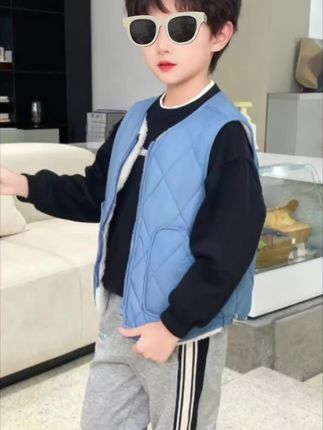 #萌娃穿搭 #休闲穿搭 #马甲