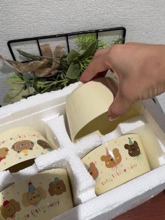这个碗好好看#陶瓷碗 #奶油风 #颜值餐具