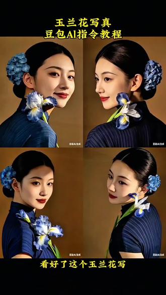 玉兰花写真的豆包ai指令教程来了#Al玉兰花写真#豆包ai#豆包出大片有两把刷子#教程#抖音ai制作