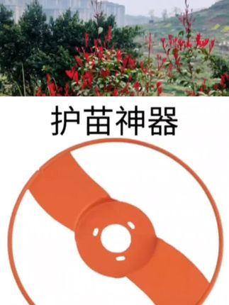 #割草不伤苗的护苗盘