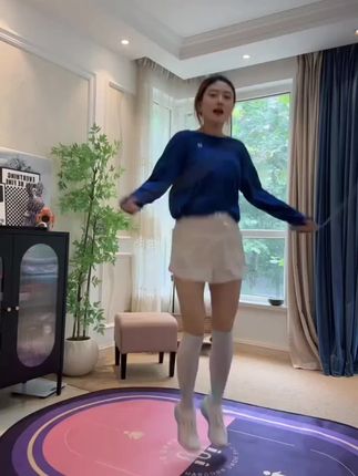 健身瑜伽跑步跳操跳绳都需要的长筒袜 #健身穿搭 #运动穿搭 #小腿压力袜 #长筒袜 #超便宜超划算