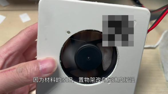 鸟笼空气净化器制作#vlog日常 #鸟笼鸟具 #鹦鹉 #芦丁鸡 #宠物