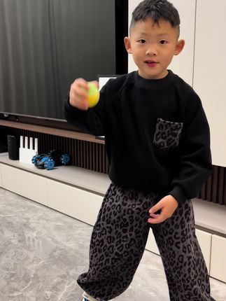 没什么愿望 就是希望我的儿子觉得做我的儿子很幸福#我的男孩#潮酷套装#早秋穿搭#高品质童装 #潮童必备