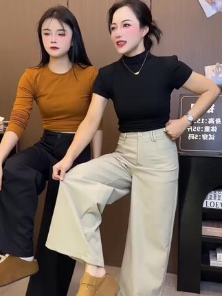 #新款上新 #显高显瘦显腿长 #好穿又好搭 #高品质女裤