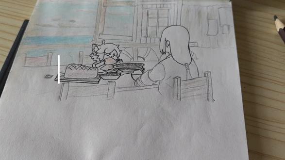 #绘画 #画画 #手绘 #解压 #罗小黑战记 初级绘画作品~