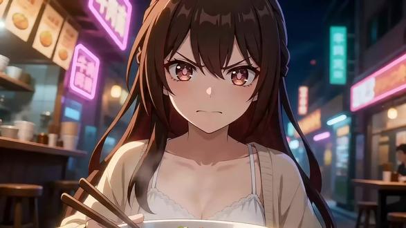 这碗牛肉面的画饼技术,至少是个总监! #原创动画 #二次元 #ai动画 #动漫 #搞笑