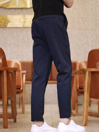 舒适好穿的一款休闲裤,穿上超级舒适!#面料柔软舒适 #男装搭配 #不挑年龄不挑身材