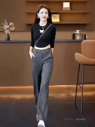 #今天练了吗 #穿搭分享 #裤子 #洋气 #穿搭
