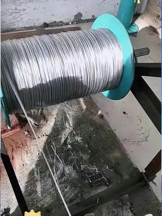 镀锌钢丝绳捆绑绳不包塑拉线柔软线安全绳结实简单安装耐用承重#钢丝绳#捆绑绳#安全绳