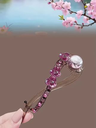 #发夹#发饰发夹 #古风发夹 #珍珠发夹 ##头饰发饰