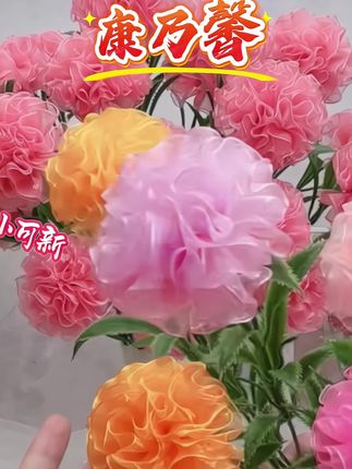 #超便宜超划算 #雪纱康乃馨