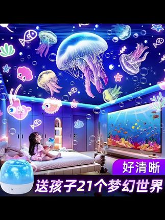 爷爷给外孙买的星空灯,孙女喜欢的不得了,有一个疼孙女的爷爷真好#儿童玩具 #隔辈亲 #给孩子的礼物 #万火星空灯