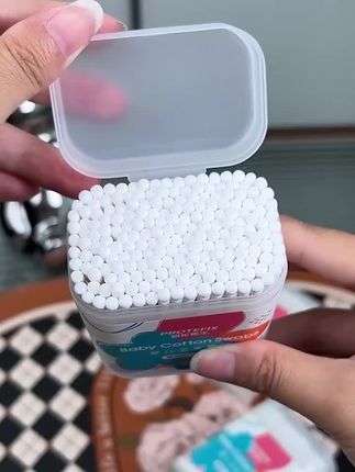 婴儿棉签宝宝专用婴幼儿一次性掏耳勺棉花鼻屎小头细头两用棉棒#分享爱用物 #好物推荐🔥 #好物分享🔥