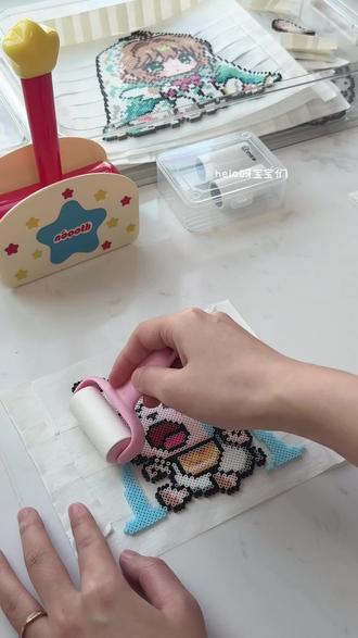 烫豆教程|驯服烫画机像呼吸一样简单
#拼豆 #烫豆教程 #烫画机