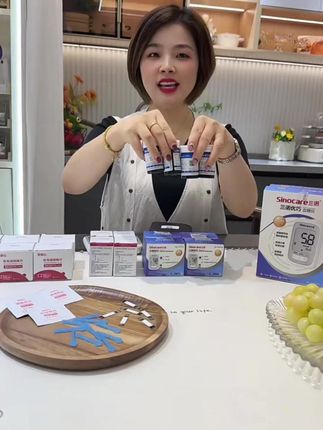 三诺优巧血糖仪新品上市大活动!它是三诺优佳升级款,都是大屏幕大字体,三色提示,测得更准确,几十块带走一整套。可以测量100次,需要血糖仪的糖友闭眼入!#血糖仪 #测血糖 #三诺 #指尖血糖仪 #血糖监测 - 20
