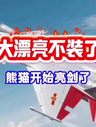 大漂亮不装了,熊猫开始亮剑了