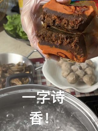 一袋全搞定 不需要再放别的调料 谁来懂我一下 #火锅 #聚餐聚会 #下饭神器 #饭搭子 #辣