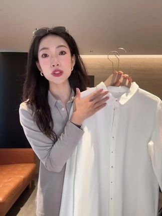 【燕子甄选】“必入款衬衫“定制轻奢百搭显瘦衬衫上衣#穿出高级感 #衬衫 #上衣穿搭 #内搭外穿都好看