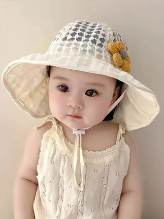 #大帽檐遮阳帽 #大帽檐遮阳帽 #遮阳帽 #渔夫帽 #宝宝帽子