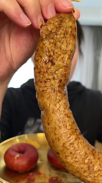 #抖音美食推荐官 #好吃到停不下来 #妈呀太好吃了 #米肠 @抖音热点宝 肉末米肠无雪的,味儿做的不蘸料都很好吃