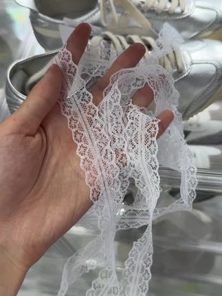 蕾丝鞋带搭配今年潮鞋德训鞋真的好看