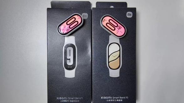 小米手环9和10的对比 哪个更好看#小米手环 #小米手环10 #数码科技 #小米 #数码产品