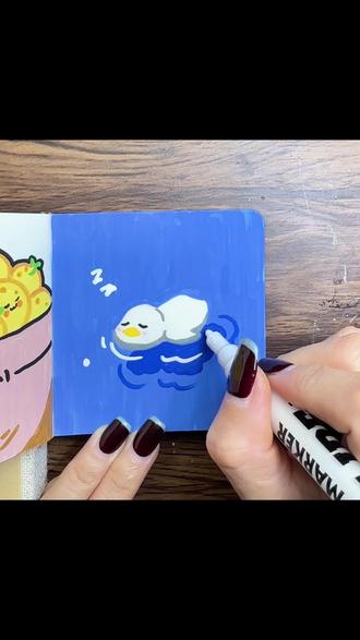 只想躺平吖~
👀:@小欧同学
#丙烯马克笔 #绘画教程 #零基础学画画 #简笔画 #丙烯马克笔绘画