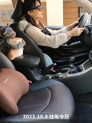 自从给车里放了这套 #汽车头枕#腰靠, 才知道开车也能是一种享受,太舒服了,价格很便宜 #汽车用品 #汽车好物