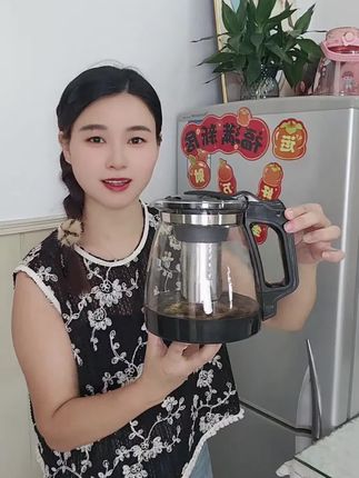 泡茶壶大容量茶水分离器过滤网耐高温不锈钢水防爆功夫加厚凉水壶#茶水分离泡茶壶 #茶具 #超便宜超划算