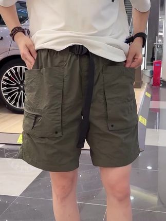 江苏都要40度了,没有人还没有一条大短裤吧#夏季穿搭 #短裤穿搭 #夏天该有的样子 #短裤搭配 #工装短裤