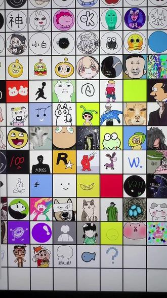 挑战画1000个粉丝头像!#像素画 #挑战画粉丝头像 #绘画过程