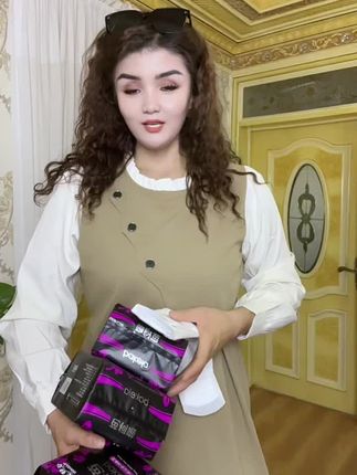 花枝王芭柯啦360mm卫生巾一包10片共3包新疆包邮透气亲肤 #女士们给你们推荐.