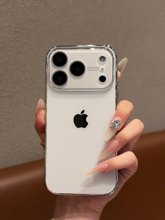 好高级的电镀秒变17手机壳~自带镜头膜~简洁白越看越好看~#今日分享 #手机壳 #高级感 #苹果手机壳 #3c好物推荐