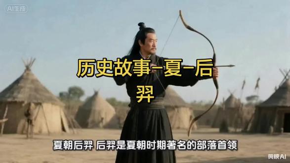 中华历史故事-夏-后羿-后羿射日,太康失国#历史故事 #历史人物 #历史