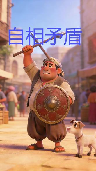 成语故事《自相矛盾》 用自己的矛去刺自己的盾,比喻自己的言行相互抵触。比喻一个人说话、做事前后不一致,相互冲突,就像阿旺既说盾戳不穿,又说矛什么都能戳穿一样- 近义词:言行不一-出尔反尔- 反义词:言行一致-自圆其说这个故事告诉小朋友们,说话、做事要实事求是,前后保持一致,不能夸大其词、自吹自擂。如果自己的说法或做法相互矛盾,不仅会闹笑话,还会失去别人的信任哦!#成语 #成语接龙 #成语故事 #寓言故事 #每日阅读 @抖加🔥上热门🔥dou+🔥热点宝 @DOU+上热门