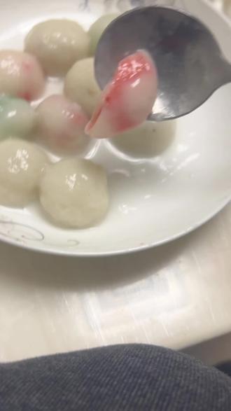 跟风买的元宵 该死#吃货日常